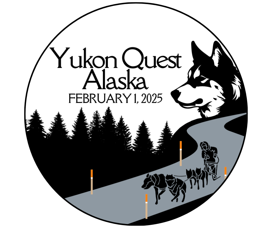 2025 Yukon Quest Alaska Race Logo